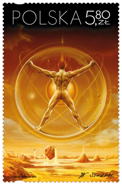 Znaczki pocztowe Fantastyczne światy Energia emisja 2025
