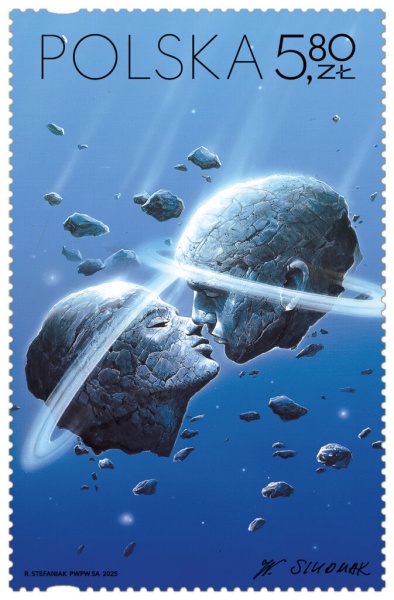 Znaczki pocztowe Fantastyczne światy Wieczna Miłość emisja 2025